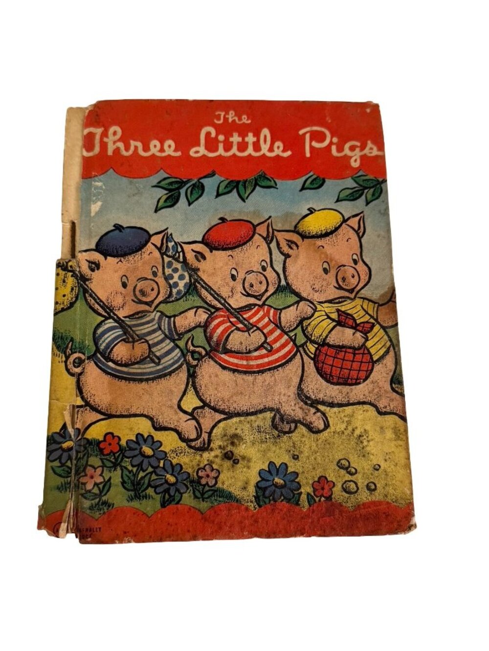 The Three Little Pigs Also The Foolish Pig Rand McNally 1965 Vintage Children's